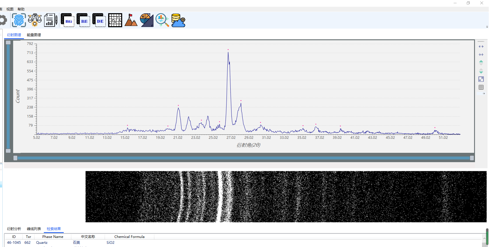 X-ray diffraction test report for minerals(图15)